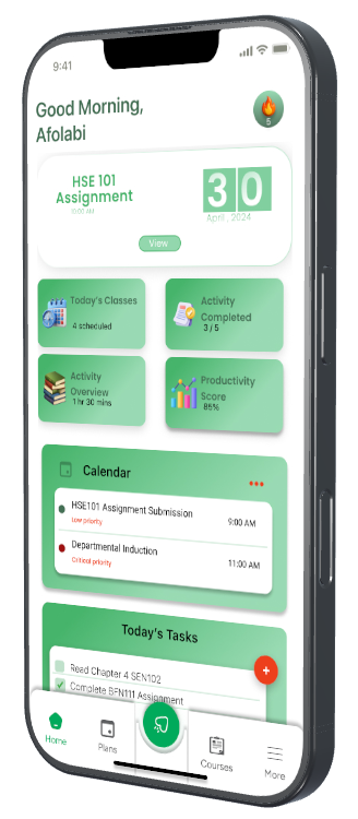 Uniflow home dashboard